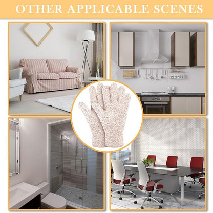Bencailor 6 Pairs Microfiber Dusting Gloves, Dusting Cleaning Gloves Microfiber - Image 7