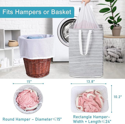 Polecasa Extra Heavy Duty Large Diamond Mesh Laundry Bags - Image 6