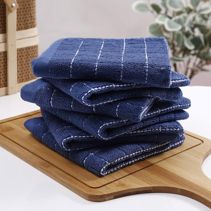 Homaxy 100% Cotton Terry Kitchen Dish Cloths, Ultra Soft and Absorbent Dish - Image 8