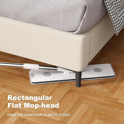 JOYBOS Mop and Bucket with Wringer Set, Hands Free Flat Floor Mop and Bucket - Image 3