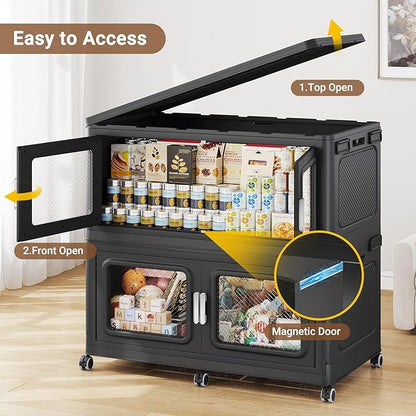 BROVIEW 300 Qt Stackable Storage Bin - Image 6