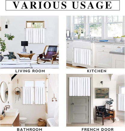 RYB HOME Window Curtains for Kitchen - Image 7