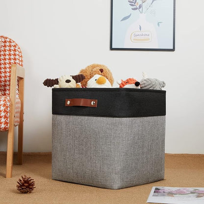DULLEMELO Storage Bins for Organizing, Closet Storage Baskets for Gift Empty - Image 3