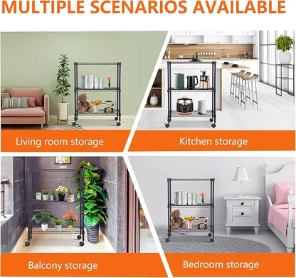 BestOffice | 3-Tier Wire Storage Shelves - Image 7