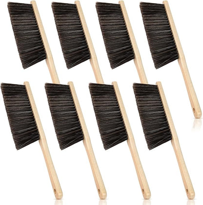 Tioncy 8 Pieces Wooden Dust Brush Bulk Hand Broom Bench Soft Bristle Cleaning by Tioncy