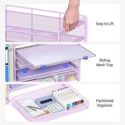 OPNICE Desk Organizer, 5-Tier Paper File Organizer - Image 5