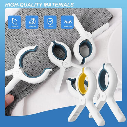 Extra LargeTowel Clips for Beach Chairs 3 Pack, 3.7 Inch Beach Towel Clips - Image 6