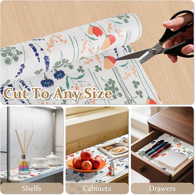 FINNEZ Shelf and Drawer Liner 17in x 10FT - Image 3