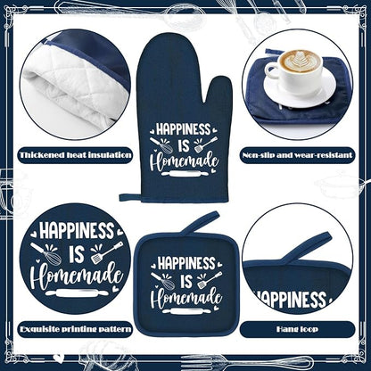 Fourluoo 10 Pcs Farmhouse Kitchen Decor and Accessories Set 4 Kitchen Towels 2 - Image 6