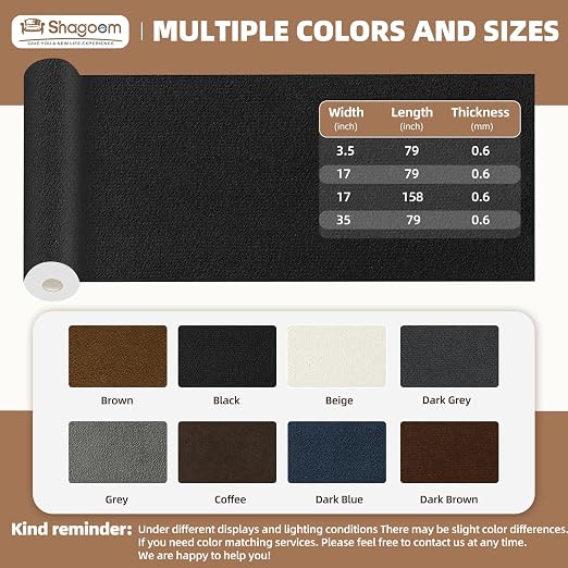 Suede Repair Patch, 17X79 Inch Fabric Large Repair Tape, Self-Adhesive Patches - Image 2