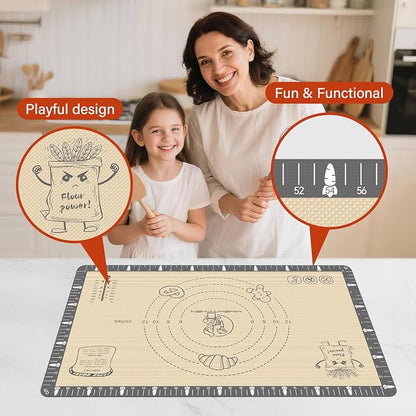 Extra Thick Silicone Mat for Baking Macaron, Silicone Baking Mat - Image 2