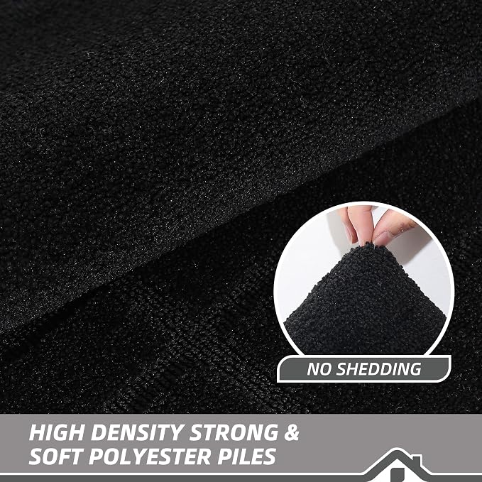 BEQHAUSE Door Mat 24" x 60", Non-Slip Door Mats Indoor Entryway Rugs Washable - Image 5