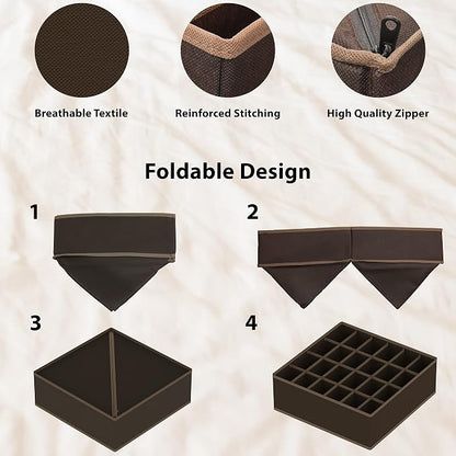 Simple Houseware 4-Pack Drawer Organizer Set - Image 5