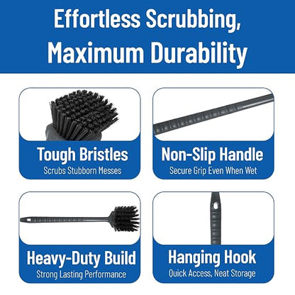 SPARTA 40501EC03 Plastic Large Scrub Brush, Kitchen Brush, Utility Brush - Image 4