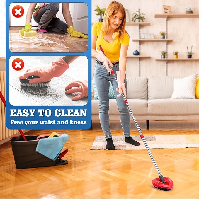4 Pack Spin Mop Replacements Head Compatible - Image 5