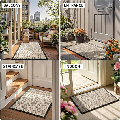 Yimobra Front Door Mat Outside Entrance 29.5x17, Waterproof Heavy Duty Outdoor - Image 6
