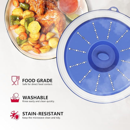 WVM Microwave Splatter Cover Vented - Image 3