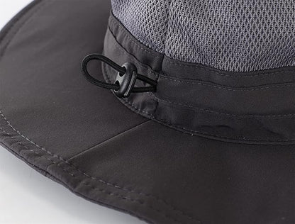 Connectyle Women's UPF 50+ Sun Hat UV Protection Wide Brim Bucket Hat Summer Beach Hats Fishing Hiking Outdoor Safari Hats