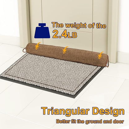 NABOWAN 36" Weighted Under Door Draft Stopper -Triangular Door Draft Blocker - Image 4