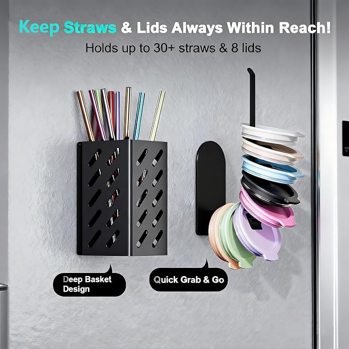 Magnetic Cup Holder for 8 Stanley 30/40 oz Tumbler, Flexible disassembly - Image 2