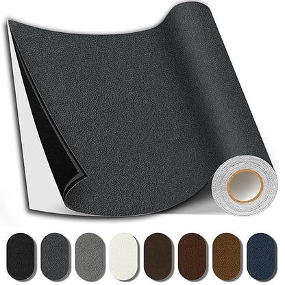 Suede Repair Patch, 17X79 Inch Fabric Large Repair Tape, Self-Adhesive Patches by SHAGOOM