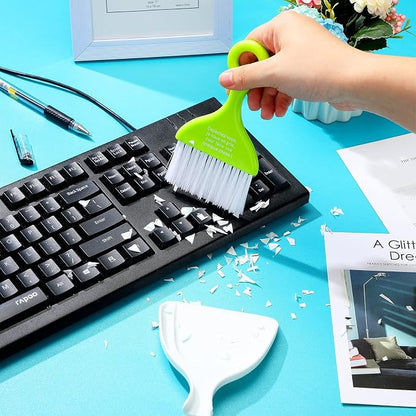 CHENGU 3 Pcs Mini Dustpan Set Brush - Image 6