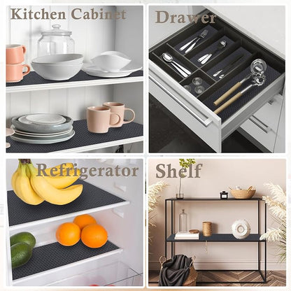 Shelf Liner for Kitchen Cabinet 18 Inch Wide X 20 Ft Non-Slip Drawer Mat - Image 8