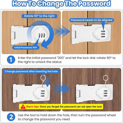 Keyless Cabinet Lock with Combination Code - Image 6