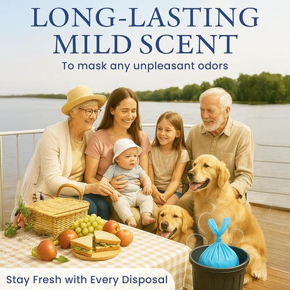 Heaven Scent Hygiene Bags 1.5MIL ULTRA-THICK Discreet Waste Disposal | MADE IN - Image 3