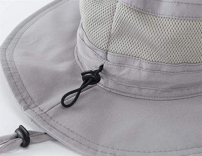 Connectyle Women's UPF 50+ Sun Hat UV Protection Wide Brim Bucket Hat Summer Beach Hats Fishing Hiking Outdoor Safari Hats