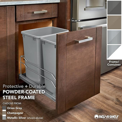 Rev-A-Shelf Double Pullout Trash Cans - Image 6