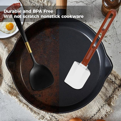 High Heat Resistant Silicone Spatulas, 13-1/2" Commercial Spatula 500°F - Image 6