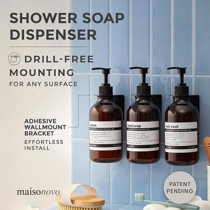 MaisoNovo Shampoo and Conditioner Dispenser - Image 2