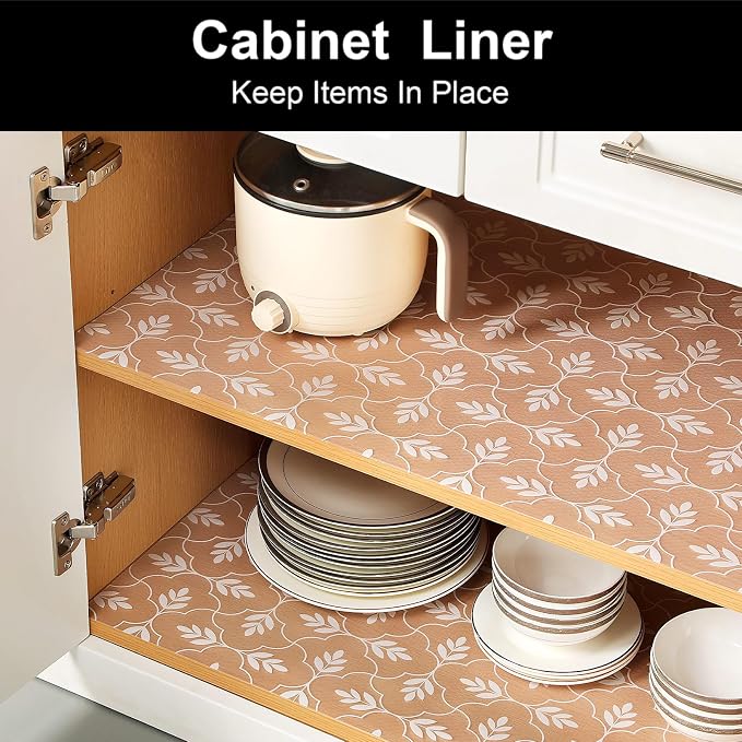 Cooyes Drawer and Shelf Liner, Non-Adhesive Shelf Liners - Image 3