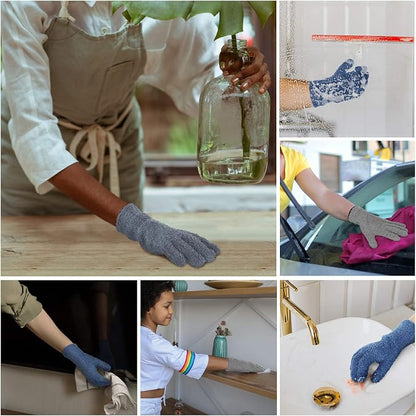 Patelai 2 Pairs Microfiber Gloves - Image 6