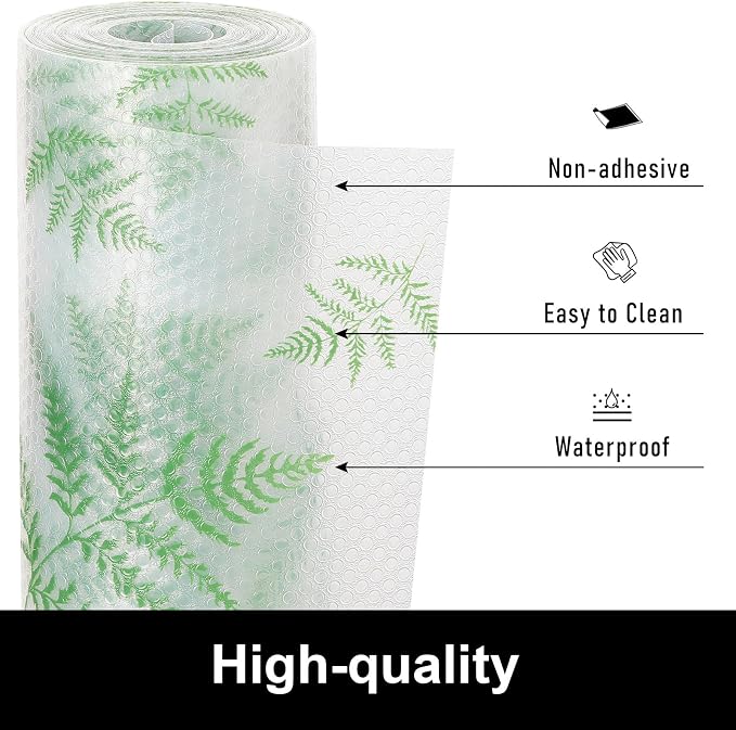 Cooyes Shelf Liners for Kitchen Cabinets, Waterproof and Oil-Proof Kitchen - Image 2