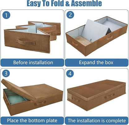 Underbed Storage Containers Bin - Image 3