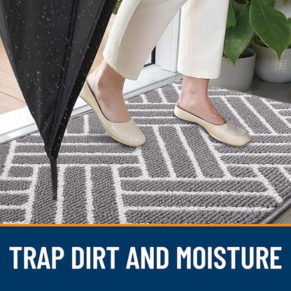 OLANLY Long Indoor Door Mat, 59x20 Inch, Dirt Resistant and Absorbent, Non-Slip - Image 2