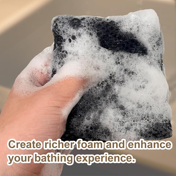 2 Pack Soap Bag Different Roughness Deep and Gentle, Bar Soap Pouch Saver Pocket - Image 5