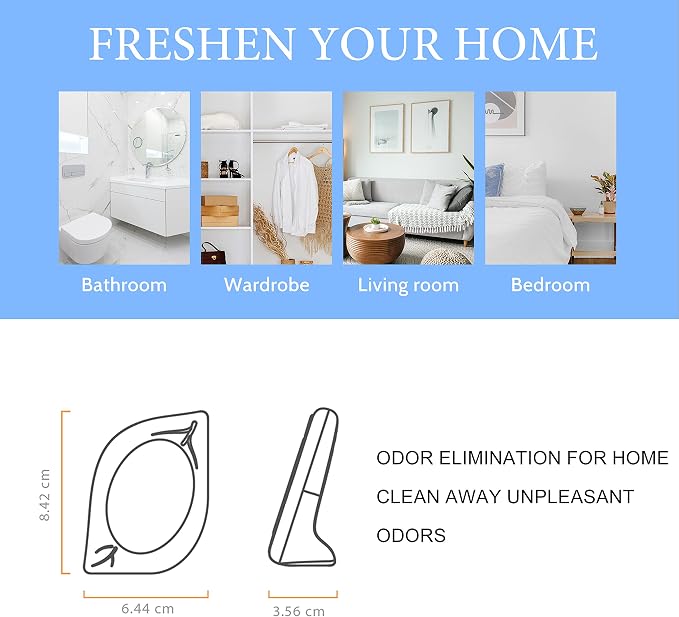 Air Freshener for Home, 4 Pack, Fresh Scent, Odor Eliminator for Small Area - Image 2