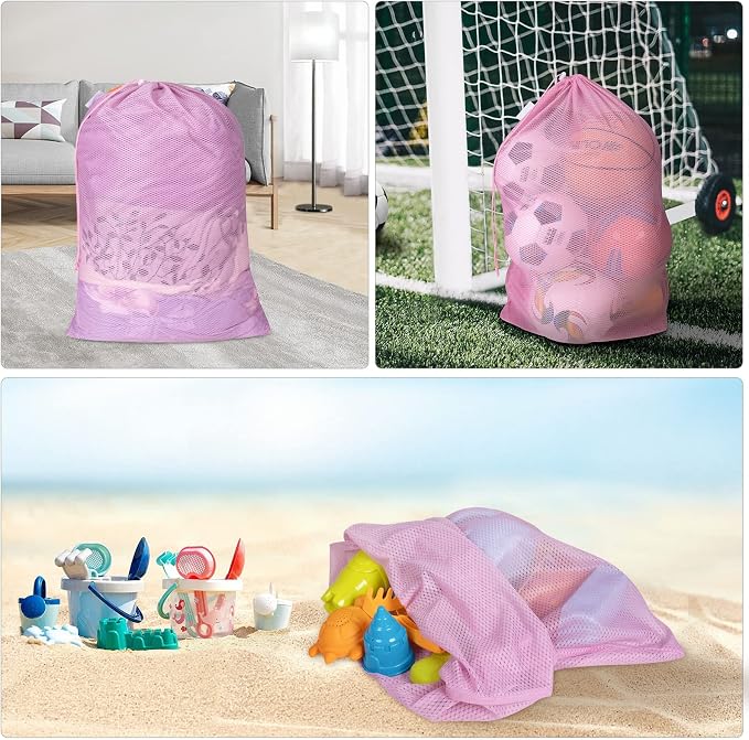 Polecasa Heavy Duty Large Mesh Laundry Bags - Image 7
