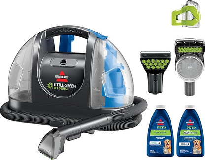 BISSELL Little Green Pet Deluxe Portable Carpet Cleaner and Car/Auto Detailer by BISSELL