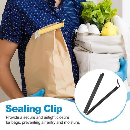 PATIKIL Sealing Clips 4.3 Inch, 10 Pack Reusable Plastic Bag Clip Clamp Sealer - Image 5