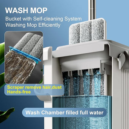 JOYMOOP Mop and Bucket with Wringer Set - Image 2