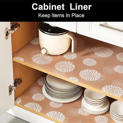 Cooyes Shelf Liners for Kitchen Cabinets Waterproof & Oil-Proof Kitchen - Image 2