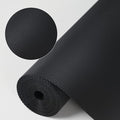 Kitchen Shelf Liner Drawer Liners, Non-Adhesive Refrigerator Liners Waterproof Fridge Mats with Strong Durable Kitchen Cabinets Mat for Drawers, Shelves, Pantry Black
