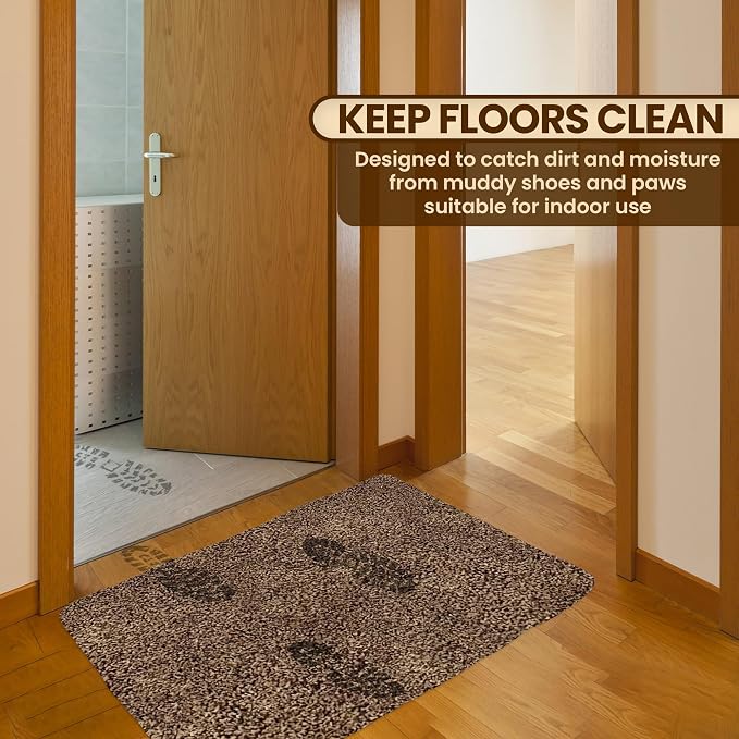 Premium Microfiber Indoor Door Mat – 24"x36" Washable Entry Mat, Waterproof - Image 4
