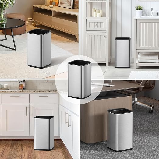 Mbillion 4 Gal/15L Open top Trash Can - Image 6