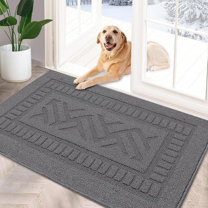 FONEYI Indoor Doormat, Front Back Door Mat Rubber Backing Non Slip Door Mats by FONEYI