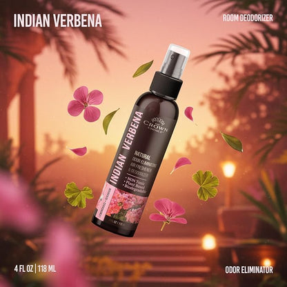 Natural Air Freshener Spray—Geranium & Lemongrass Odor Eliminator—Non-Toxic - Image 3